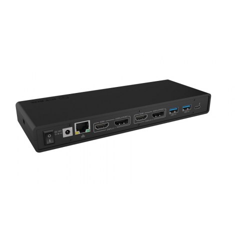 Raidsonic | ICY BOX 13-in-1 USB 3.0 Type-A + Type-C Dock | IB-DK2245AC | Docking station | Ethernet LAN (RJ-45) ports | USB 3.0 - 4